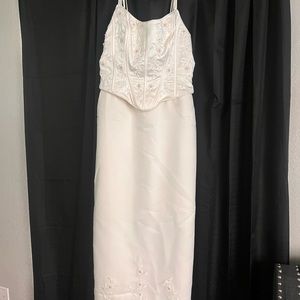 Never worn vintage wedding dress.